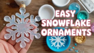 #436|How To Make Amazing Resin Snowflakes!