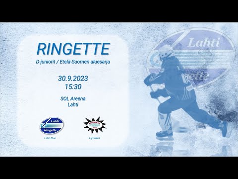 Ringette (D-sarja): Lahti Blue - Hyvinkää 30.9.23 15:30