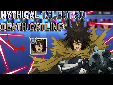 Death Gatling Mythical Talent 30! - One Punch Man Road to Hero 2.0