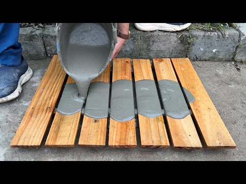 Amazing Creations From Cement and Pine Pallets, DIY Garden Decorations From Recycled