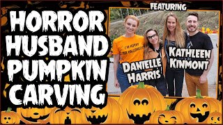 Horror Husband Bracket & Pumpkin Carving ft. Danielle Harris & Kathleen Kinmont