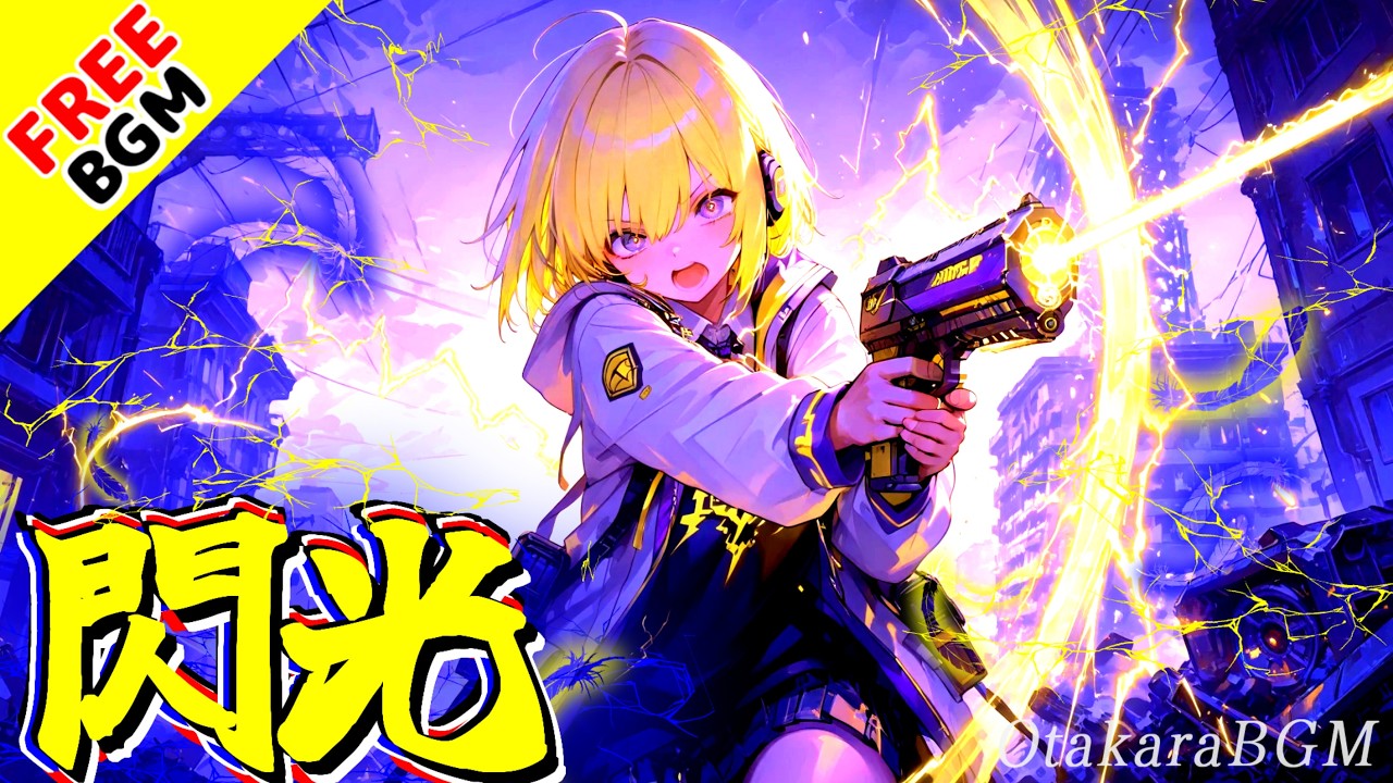 閃光｜一瞬で世界を変える覚醒系アニソン風エモロック【フリーBGM / 歌あり / 疾走感 / かっこいい / 中毒性 / バトル】