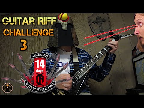 OLA 14 DAYS - Guitar Challenge #3 riff challenge ギターリーフ作り