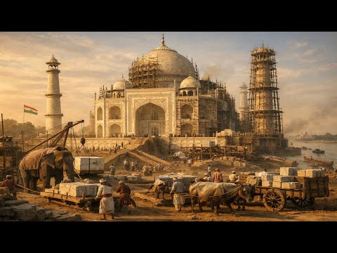 Inside the Taj Mahal — How Engineers Built a Marble Fortress That Defied the River for 400 Years