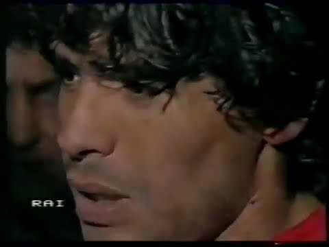 Napoli - Roma 1-2, serie A 1984-85