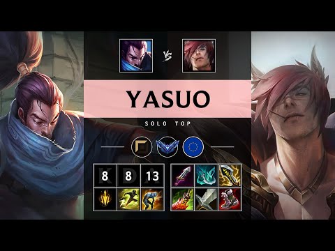 Yasuo Top vs Sett - EUW Diamond Patch 25.19
