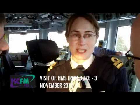 99.8 KCFM - Visit of HMS Iron Duke 3