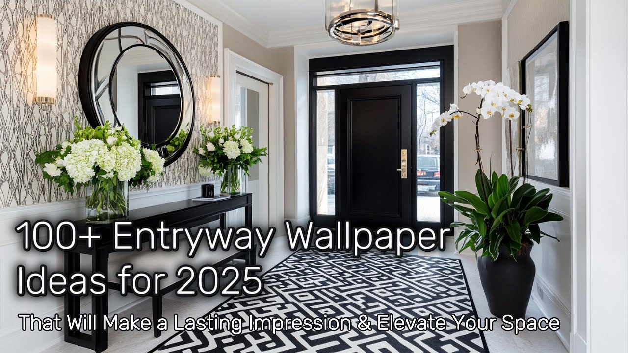 100+ Entryway Wallpaper Ideas for 2025 That Will Make a Lasting Impression & Elevate Your Space