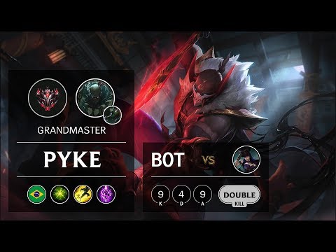 Pyke Bot vs Caitlyn - BR Grandmaster Patch 9.16