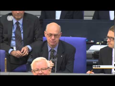 Man kann ein Parlament auch mit Humor leiten