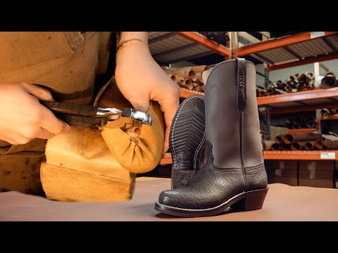 100% Handcrafted! Nicks Palouse Boot Full Build