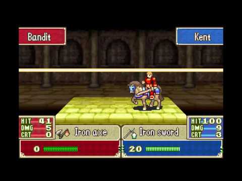 Let's Play Fire Emblem 7: Rekka No Ken Hard Mode Quickplay - Episode 1 *Clean*