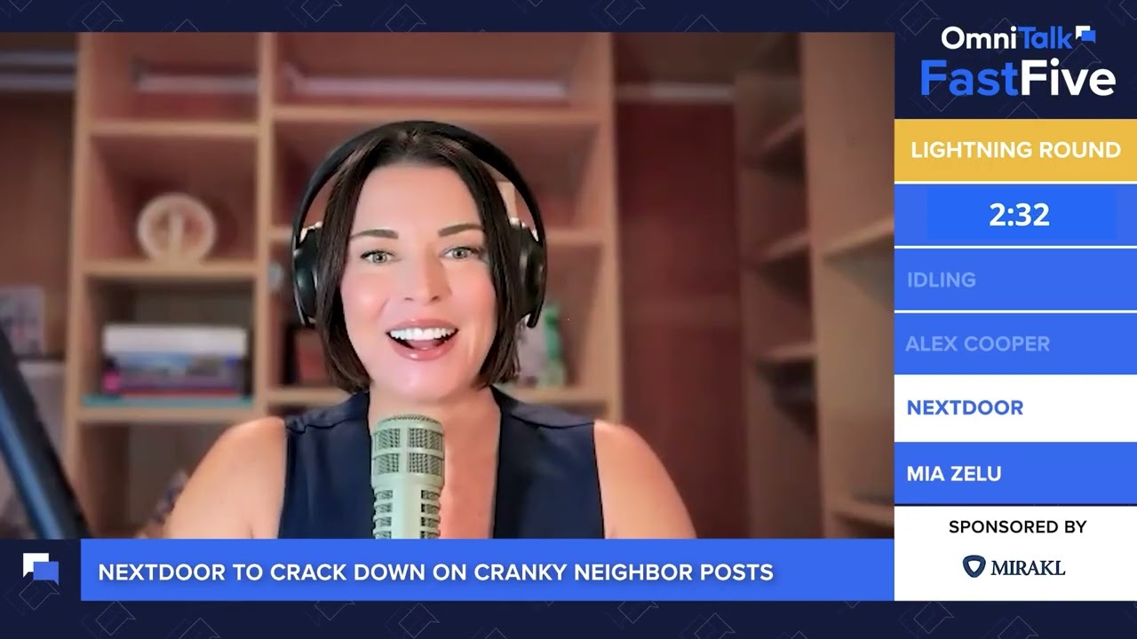 Lightning Round: Alex Cooper Drama, AI Influencers & Cranky Neighbors | Fast Five Shorts