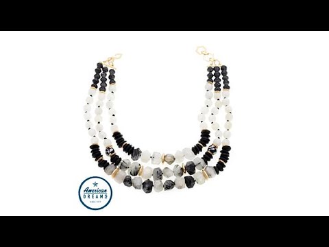 Akola "Debutant"  36" 3Row Necklace