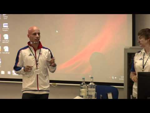 Lindsey Fraser and Pete Waterfield - Hampshire Coaching Conference