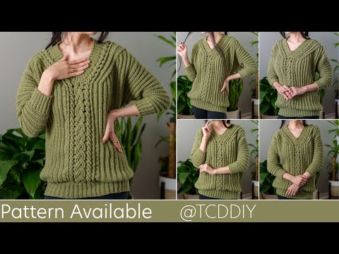 , title : 'How to Crochet: Batwing Sweater | Pattern & Tutorial DIY'