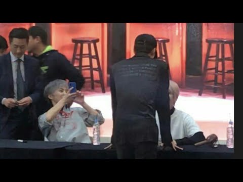 (180422) Sehun Came to CBX Fansign [various angles]