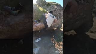 Video thumbnail of Techo del elefante, 7a+. Las Jaras