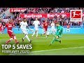 Vote For The Best Save of the Month - Neuer, Baumann, Gulacsi & More