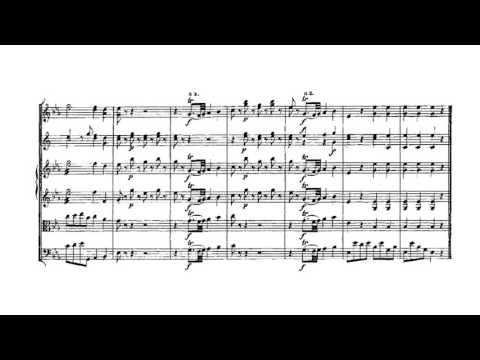 Mozart symphony 1 score