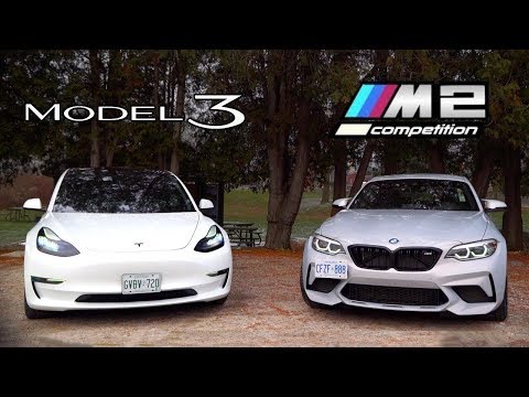 Tesla Model 3 vs BMW M2 Competition // The $60,000 Question