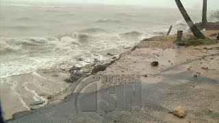 Huracán María azota con vientos fuertes Las terrenas