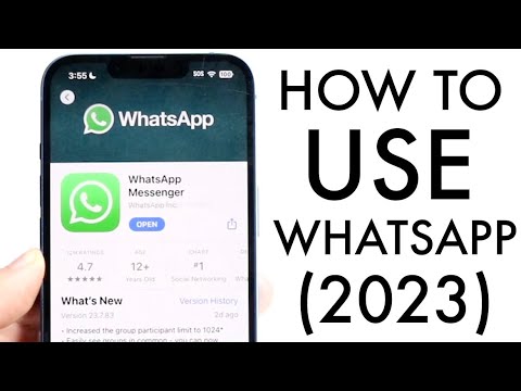 How To Use WhatsApp! (Complete Beginners Guide) (2023)