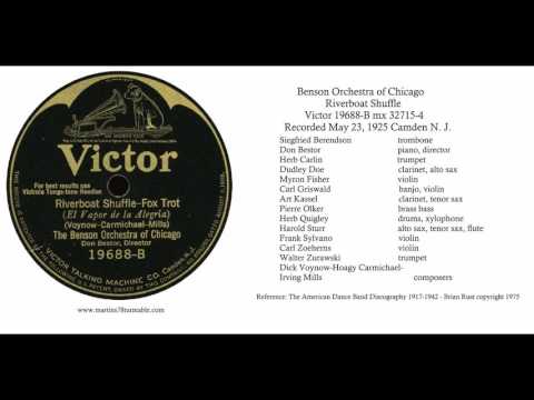Riverboat Shuffle - The Benson Orchestra of Chicago