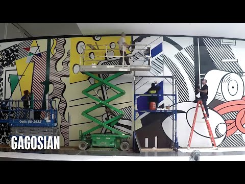 Time-lapse: Roy Lichtenstein's Green Street Mural | Gagosian Quarterly