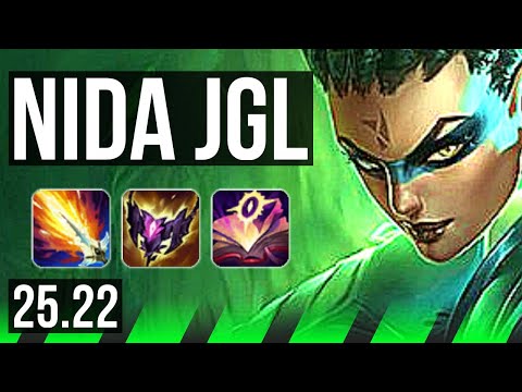 NIDALEE vs DR. MUNDO (JGL) | 28/0/4, Legendary, Quadra, 70% winrate | KR Master | 25.22