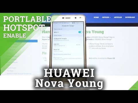 How to Manage Portable Hotspot on Huawei Nova Young – Share Network