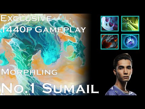 Sumail [Morphling] #1 vs. #2  Gameplay 7.23 f Dota 2 [1440p]