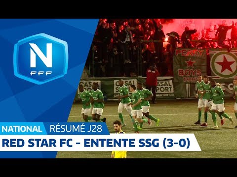 J28 : Red Star FC – Entente SSG (3-0), le résumé I National FFF 2018