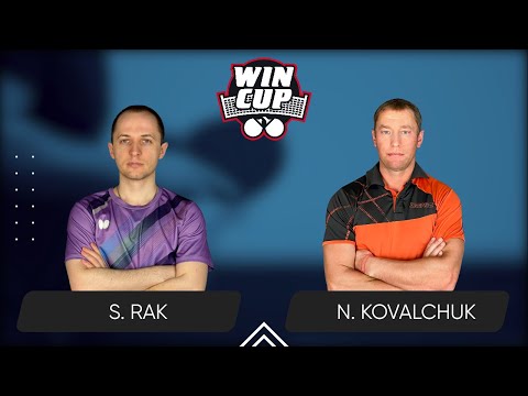 10:45 Serhii Rak - Nazarii Kovalchuk West 2 WIN CUP 28.08.2024 | Table Tennis WINCUP