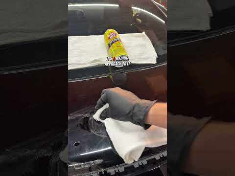Let’s talk about adhesive removal. #Goofoff #3m #acetone #detailer