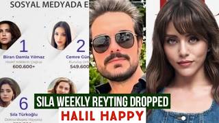 Sila Turkoglu Weekly Reyting Dropped !Halil Ibrahim Ceyhan Happy