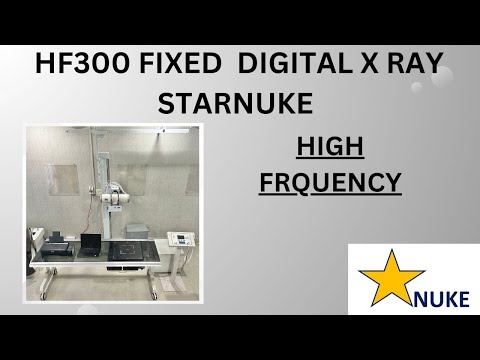 Digital X Ray Set up 300 mA High Frequency STARNUKE HF300 AERB Approved with Wireless DR