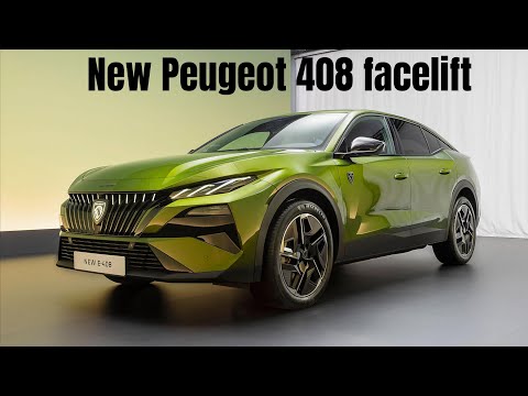 New 2026 Peugeot 408 facelift - World Premiere