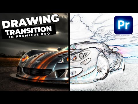 How To Add An EDGE GLITCH Transition In Premiere Pro