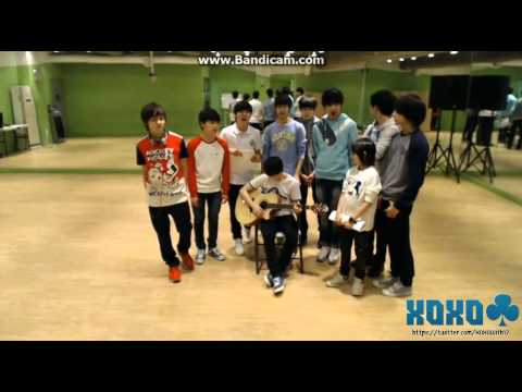 130410 SEVENTEEN singing live song