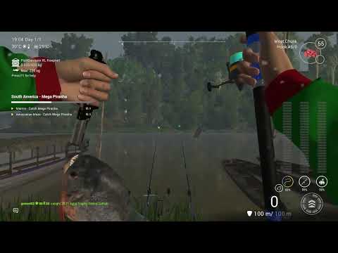 Fishing Planet Game - Mega Piranha - Marron River - South America - Monster Mission