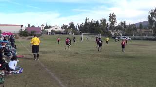 preview picture of video 'BU12 Hawks Academy vs. Strikers FC - Tustin B12 McAulay - Fall 2013 Season - Game 12 - 11/10/2013'