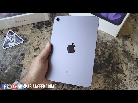 Unboxing the iPad Mini 6 (2021) in Purple 💜