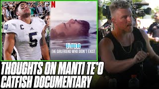 Pat McAfee Says Manti Te'o Deserves An Apology From Everyone, Reacts To Untold Documentary