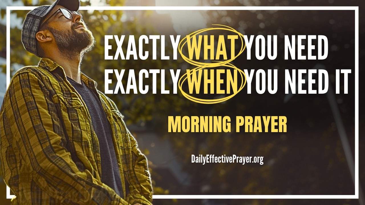 Right When You Need It—God Delivers Every Time | Blessed Morning Prayer To Start Your Day With God