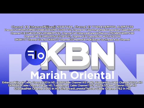 (TB Fanmade Year In 2024) NDWTV KBN MO ENJSJ NDWTV84 Mariah Oriental New Ident (February 9 2024)