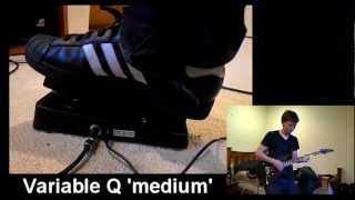 Video thumbnail for Dunlop Crybaby Model 95Q Wah Pedal Demo by Simon Skipper