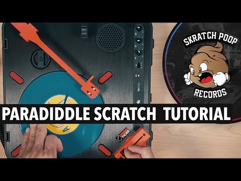 Paradiddle Scratch Tuorial By Dj Colossus On Numark PT01 Scratch - Scratch Tutorial