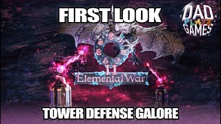 Elemental War 2 | Is it a fresh take of Tower Defense? | First Look on Shadow PC