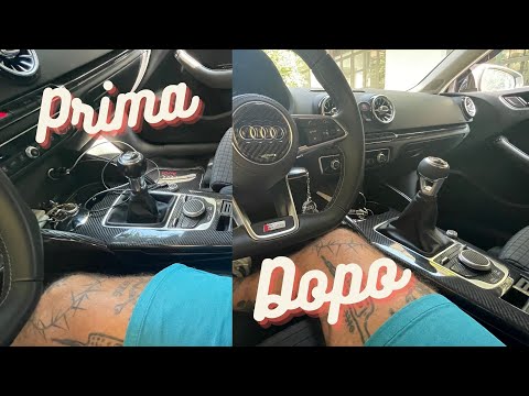 Come cambiare il pomello del cambio audi